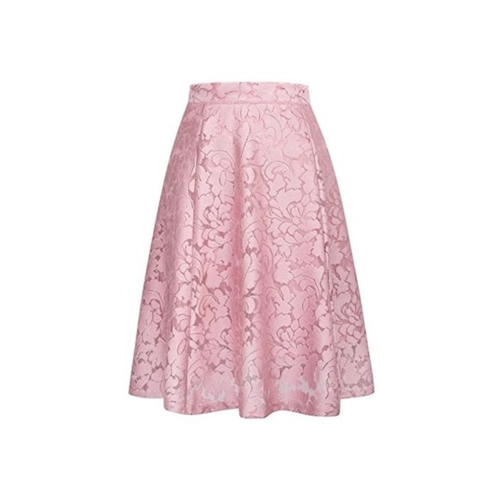 GRACE KARIN Women Floral Skirt High Waisted A Line Knee Length Skirt!